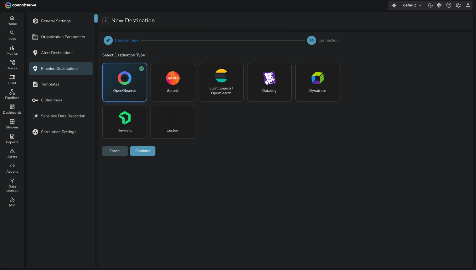 remote-destination-config-from-management