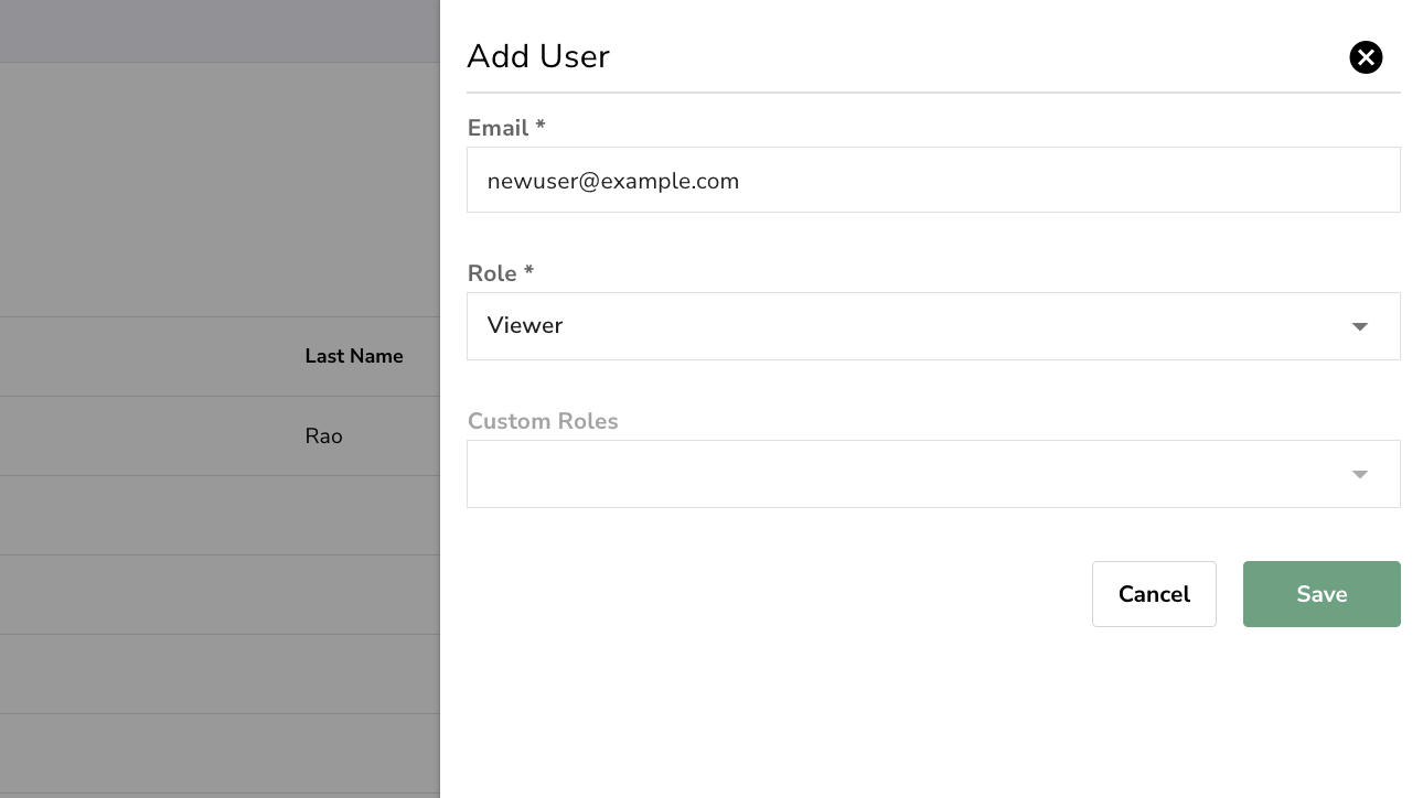 Create User