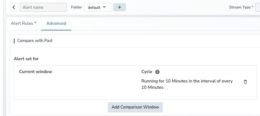 Access multi-window in existing alerts
