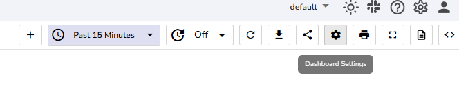 Dashboard Settings